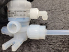 SMC LVQ20-Z07N-9 High Purity Pneumatic Diaphragm Valve 80PSI NC 1/4" Flate PFA