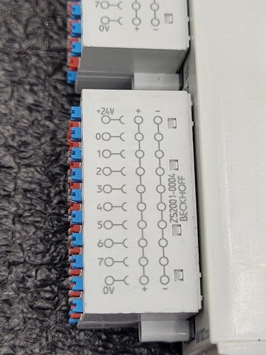 BECKHOFF KM1002 16x Channel Digital Input Module +2x ZS2001-0004 24VDC