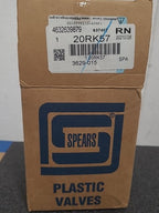Spears 3629-015 PVC Ball Valve 1-1/2" IPS EPDM F1070 NSF-61 G 20RK57