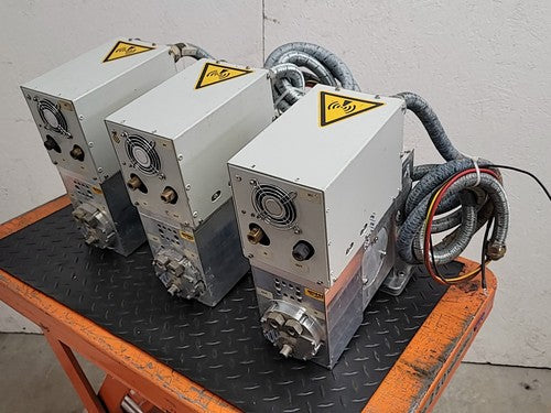 Lot 3x Muegge MH2000S-218BB Magnetron Head 2kW 2.45GHz Microwave Generator