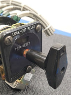 Electroswitch Lock Out Relay 9 Stack 125VDC Rotary Switch 7808D Series 24 LOR