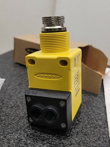 Banner Engineering Q45BB6FQ 36729 Rugged Fiber Optic Photoelectric Sensor