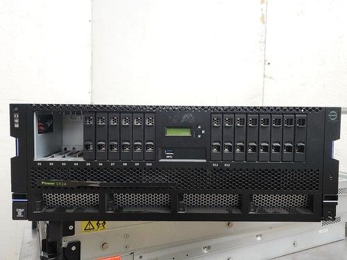 IBM Power9 S924 9009 42A Enterprise Server Chassis 4U SFF 4x PSU 1x 02CY255 CPU