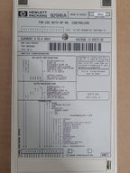 HP Hewlett Packard 92916A Barcode Wand Scanner Data Decoder Station HP-HIL