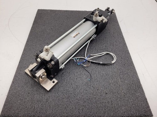 SMC Tie Rod Cylinder w/CLA63-E Lockup Unit CDLACN63-219-E-A53 D-A53 Sensors