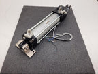 SMC Tie Rod Cylinder w/CLA63-E Lockup Unit CDLACN63-219-E-A53 D-A53 Sensors