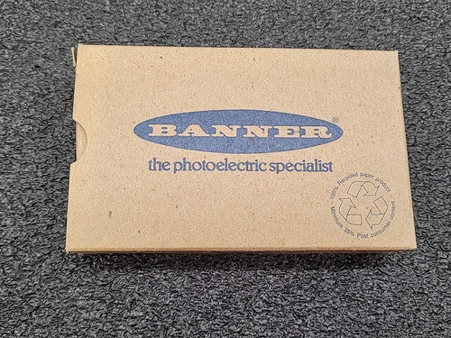 Banner PIF46U Plastic Fiber Optic Assembly 26036 .04" Diameter Ferruled Sensor