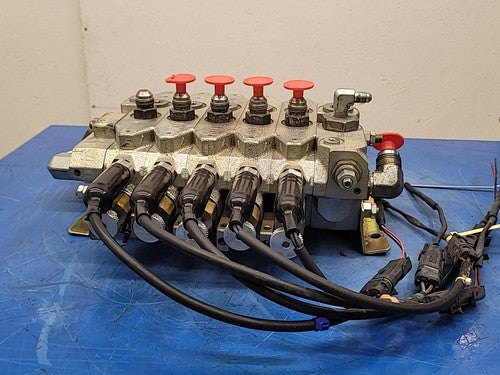 Parker Pulsar VPL Series Hydraulic Valve Manifold Block Solenoid Stack 5 Way A