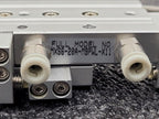 SMC MXS6-20 Pneumatic Dual Rod Cylinder Slide D-F9PW Sensors MXS6-20A-M9PWL-X11