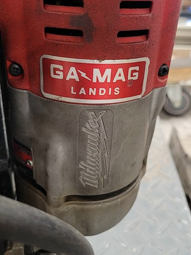 GaMag 1208 Landis Adjustable Magnetic Drill Press Fixed Speed + Reverse Mag Bore