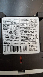 SIEMENS SIRIUS 3RT1016-1BB41 Contactor E05
