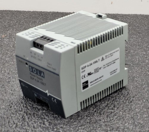 SOLA / Power Supply / SDP 4-24-100LT 115-230VAC Input 24VDC 3.8A Ouput Din Rail