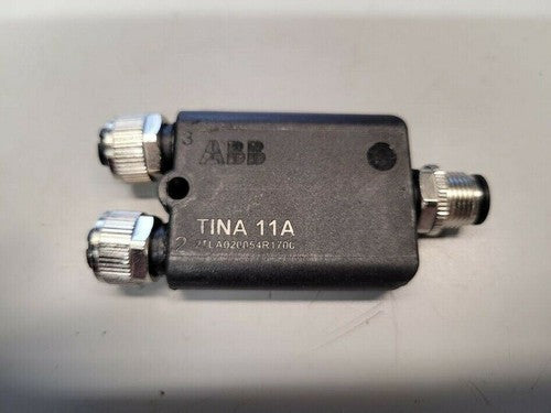 Asea Brown Boveri ABB TINA 11A 2TLA020054R1700 DYNlink 2x M12-5 F and 1x M12-5 M
