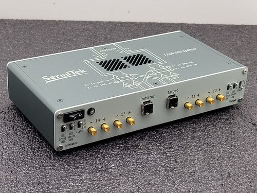 SerialTek 12GB SAS Splitter S-M12SA-SMA Working Pull Includes power supply