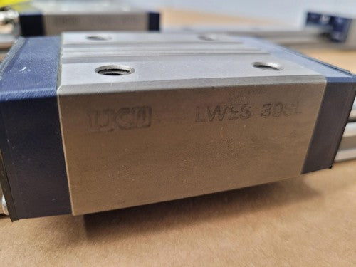 IKO LWES30SL UCD LWSE 30SL Linear 4x Bearing Block Slide Guide  47" + 17" LWE 30