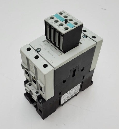 SIEMENS SIRIUS 3RT1046-1AL24 Contactor 95A 400V 230VAC 50/60Hz w/ 3RH1921-1HA22
