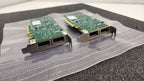 Lot of 2x CX354A CONNECTX-3 FDR INFINIBAND+ 40/56GBE Dual Port Network Card