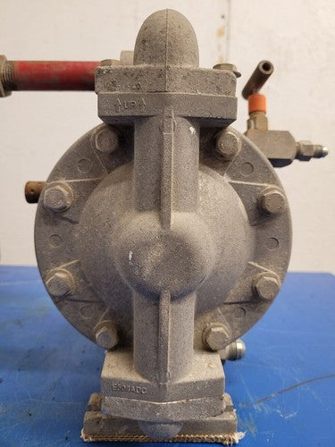 Versamatic 1/2" Aluminum AODD Pump E500A ATEX w/ Filter P551551