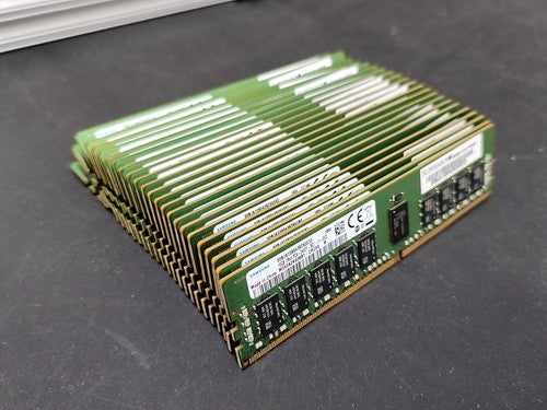 384GB Lot of 24x Samsung 16GB PC4-2400T DDR4 ECC M393A2K40BB1 Server RAM Memory