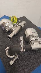 GEMU 650 Pneumatic Diaphragm Valve DN20 PN16 EPDM Stainless Steel Lot of 2x