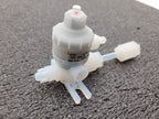 SMC LVQ20-Z07N-9 High Purity Pneumatic Diaphragm Valve 80PSI NC 1/4" Flate PFA
