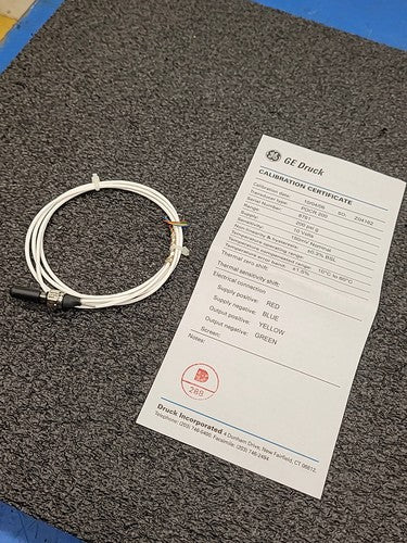 Druck PDCR 200 Pressure Transducer Sensor with Cable and Calibration Certificate