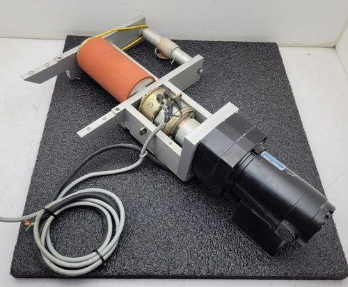LEESON 985-627H 90VDC 0.8A Permanent Magnet 60:1 GearMotor w/ Clutch 30RPM