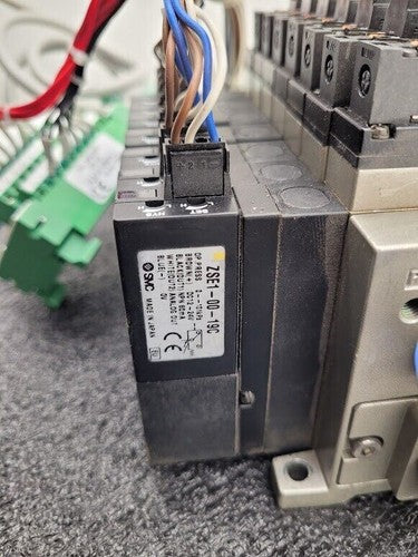 7 Unit Block SMC ZSE1-00-19C Compact Vacuum Switch Ejector NZM103H NVJ114 24VDC