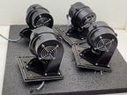 Lot of 4 Squirrel Cage Dual Sided Motor Cooling Fan Phase 2 Space Blower EB1 (B)