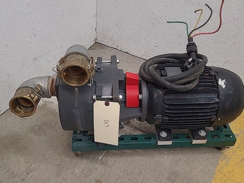 Dayton 2" Self Priming 3P704A Booster Sprinkler Pump WEG 5HP Electric Motor B