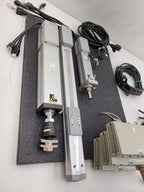 Lot of 3 IAI RoboCylinder Linear Actuator + Controller 100mm x2 350mm x1
