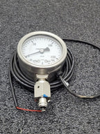 WIKA PGT23.063 150PSI Vacuum Pressure Transmitter 50851705 12-30VDC VCR Fitting