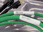 Lot of 2x SFF-8644 Mini SAS HD to Slimline x4 SFF-8654 4i Straight 38 Pin Cable
