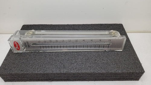 Dwyer Instruments RMC-142 10" Scale Flow Meter 0.2-2.2 GPM Water 1/2" Female NPT