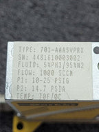 Parker Porter Digital Mass Flow Controller 701-AAASVPRX 5%PH3 / 95%N2 1000SCCM