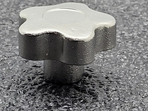 Lot of  22x Stainless Steel 316 SS Five Point Star Hand Knob 50mm/M8 592595