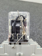 Tyco Potter & Brumfield KUMP-14D18-24 1/3HP 120VAC 15A 277VAC Relay + Base 24VDC