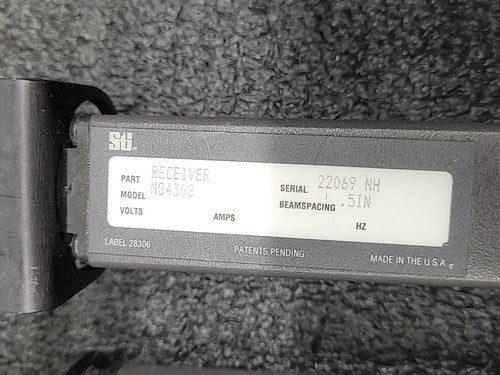 STI miniSafe MS4316  Safety Light Curtain 7.5" Beam Pair w/ Controller 42268-04