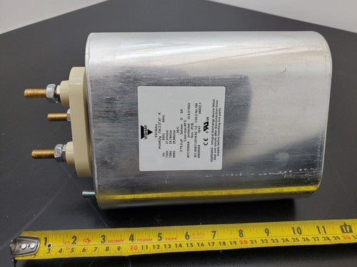 Vishay EstaDry phMKDg D-Type Triangular LVAC Power Capacitor 730.3.37,67-K 50Hz