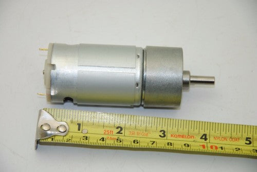 Transmotec SD3757-24-30-F 24VDC Motor, 6mm Shaft, 30:1 Reduction - NEW