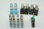 Omron, NAIS, Schrack & Releco Industrial Relays, 6V, 24V, 200V - Lot of 11