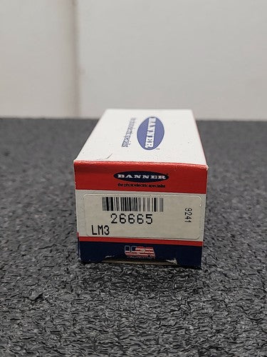 Banner LM3 Logic Module Photoelectric Sensor 26665