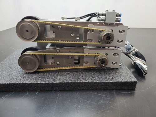Dual Servo Motor Pneumatic Applied Friction Drive Unit For Rotary Motion Table