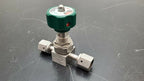 NUPRO 6LV-DAFR4-P-GR Manual Stainless Steel On/Off Gas Valve 1/4" VCR
