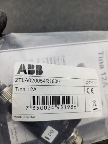 ABB Connection Block Tina 12A 2TLA020054R1800 OVP 2x M12 8-pole F to 1x M12 M