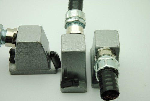WALTHER PROCON 727710 Housing w/ AMPHENOL C146-P10-001-G8 Connectors, Lot of 3