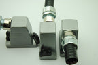 WALTHER PROCON 727710 Housing w/ AMPHENOL C146-P10-001-G8 Connectors, Lot of 3