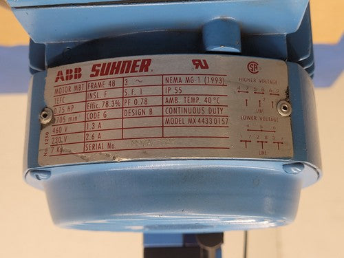 Suhner MONOmaster Drilling Head Machining Unit Industrial Spindle Motor