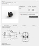 Maxon DC Gearmotor 248742 24VDC 15W 6:1 Gearhead 6000RPM 6mm Output Shaft