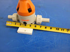 Stubbe DMV755 Liquid / Water Pressure Regulator 1-9 Bar PP EPDM PTFE Unit A